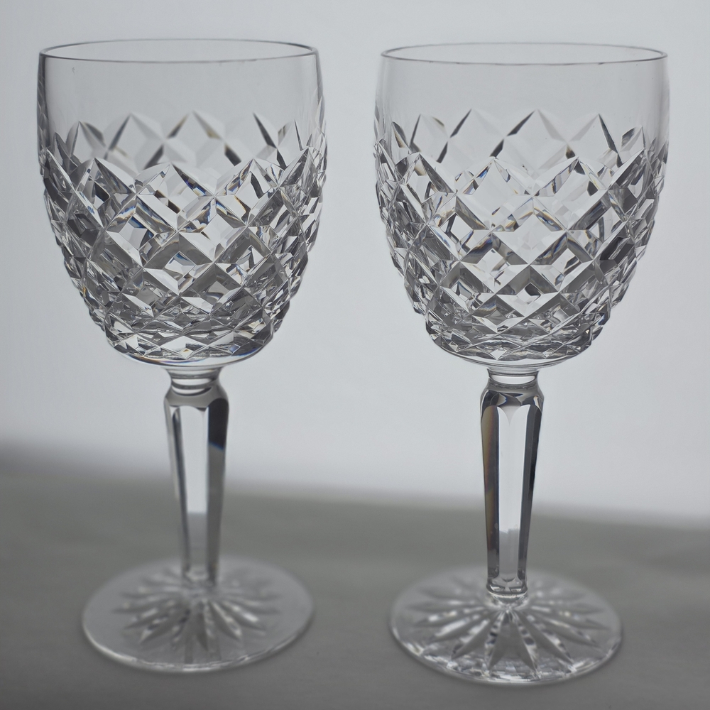 Waterford Crystal Goblet Glass Set